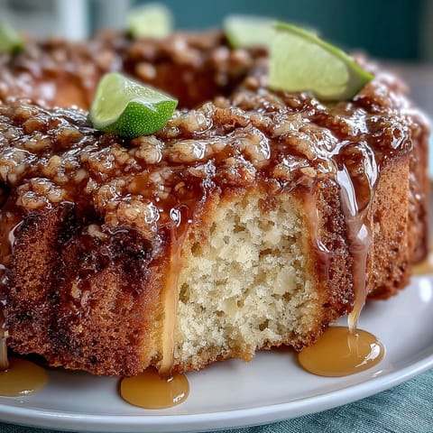 Moist lemon drizzle loaf cake with a golden crust and tangy lemon glaze, perfect for afternoon tea or spring gatherings.