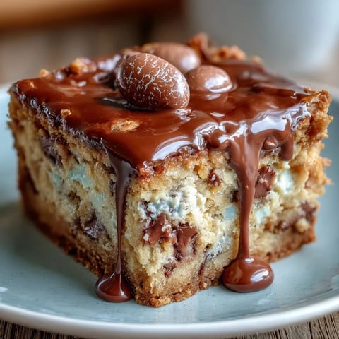 Cadbury Egg Blondies White Chocolate